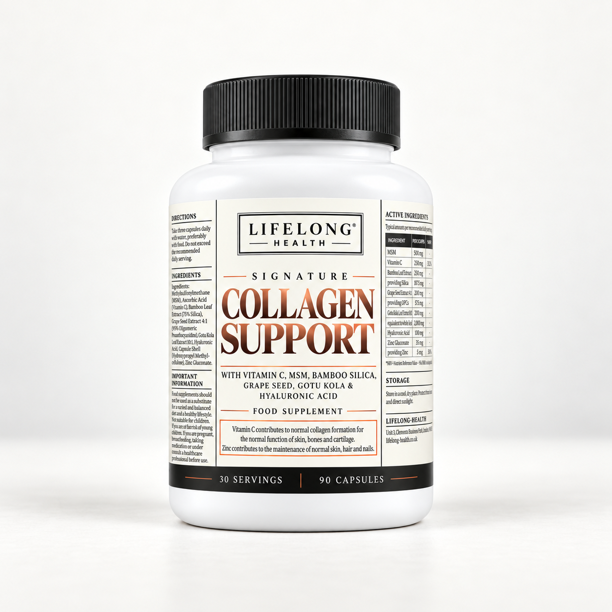 Lifelong Health Signature Collagen Support capsules