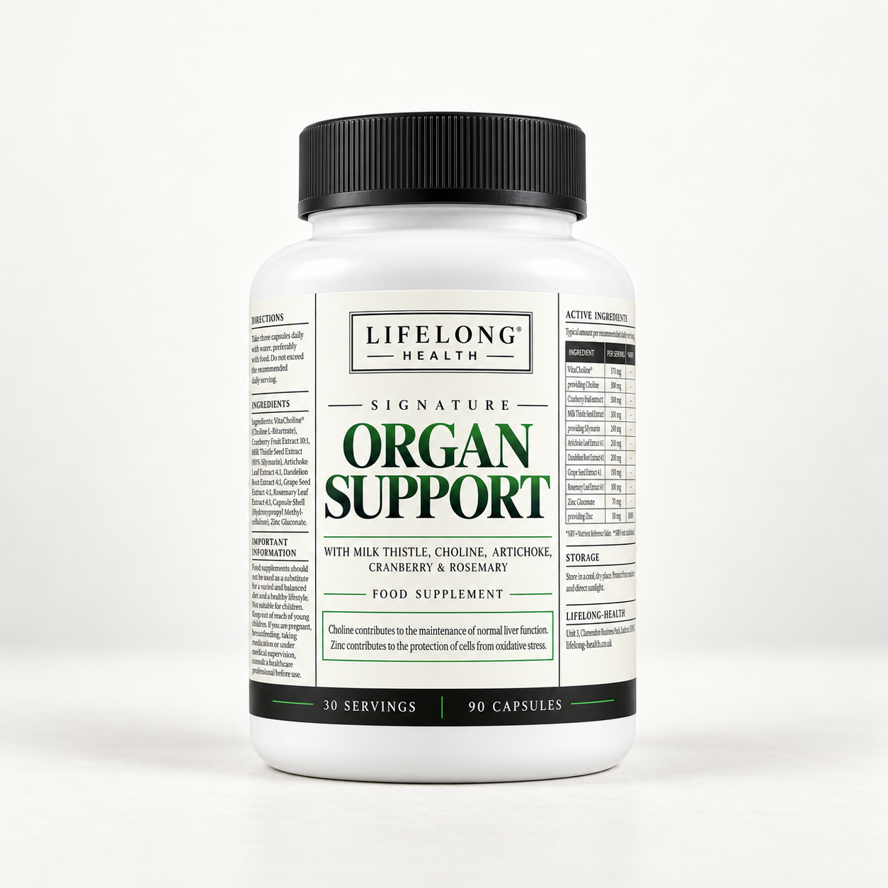 Lifelong Health Signature Organ Support capsules
